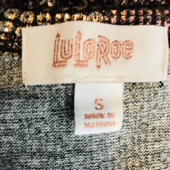 Lularoe Sarah Cardigan Duster Sz S Metallic - Picture 3 of 8